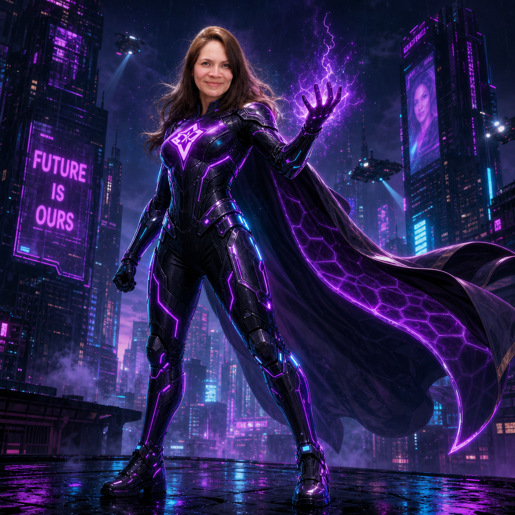 Héroe cyberpunk 2
