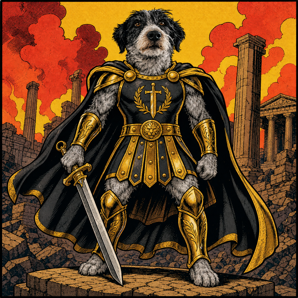 Ejemplo mascota héroe